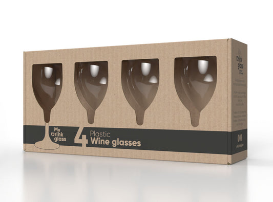 Wijnglazen 4 stuks