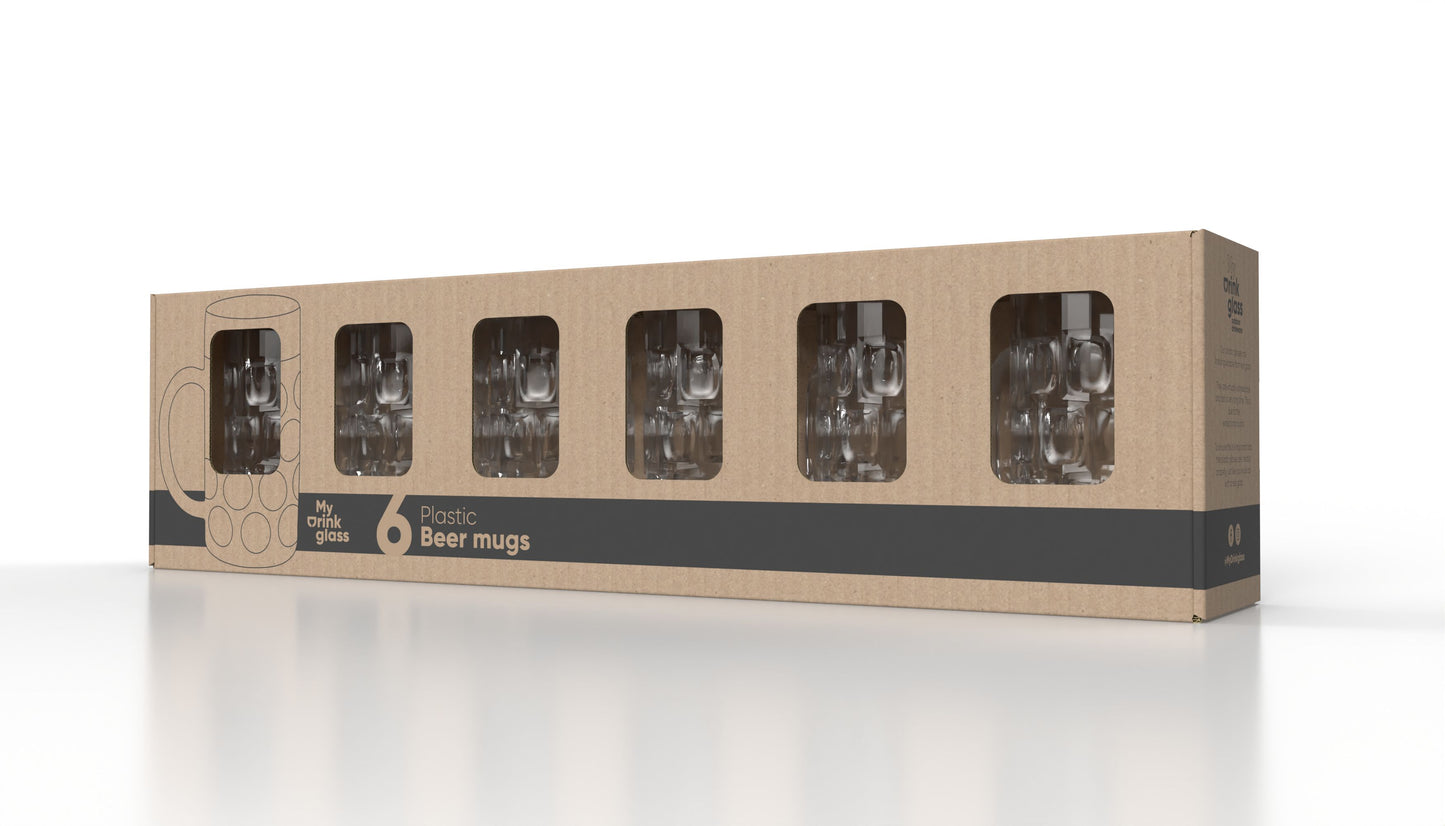 Bierpullen 6 stuks