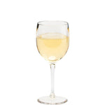 Plastic transparant wijnglas Malaga 22 centiliter vol.